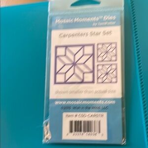 Carpenters Star Set - mosaic moments dies